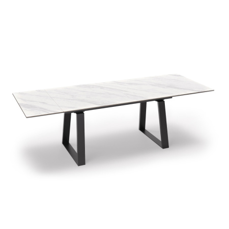 Стол HECTOR 160 Bianco Silver Ceramic, BK HECTOR 160